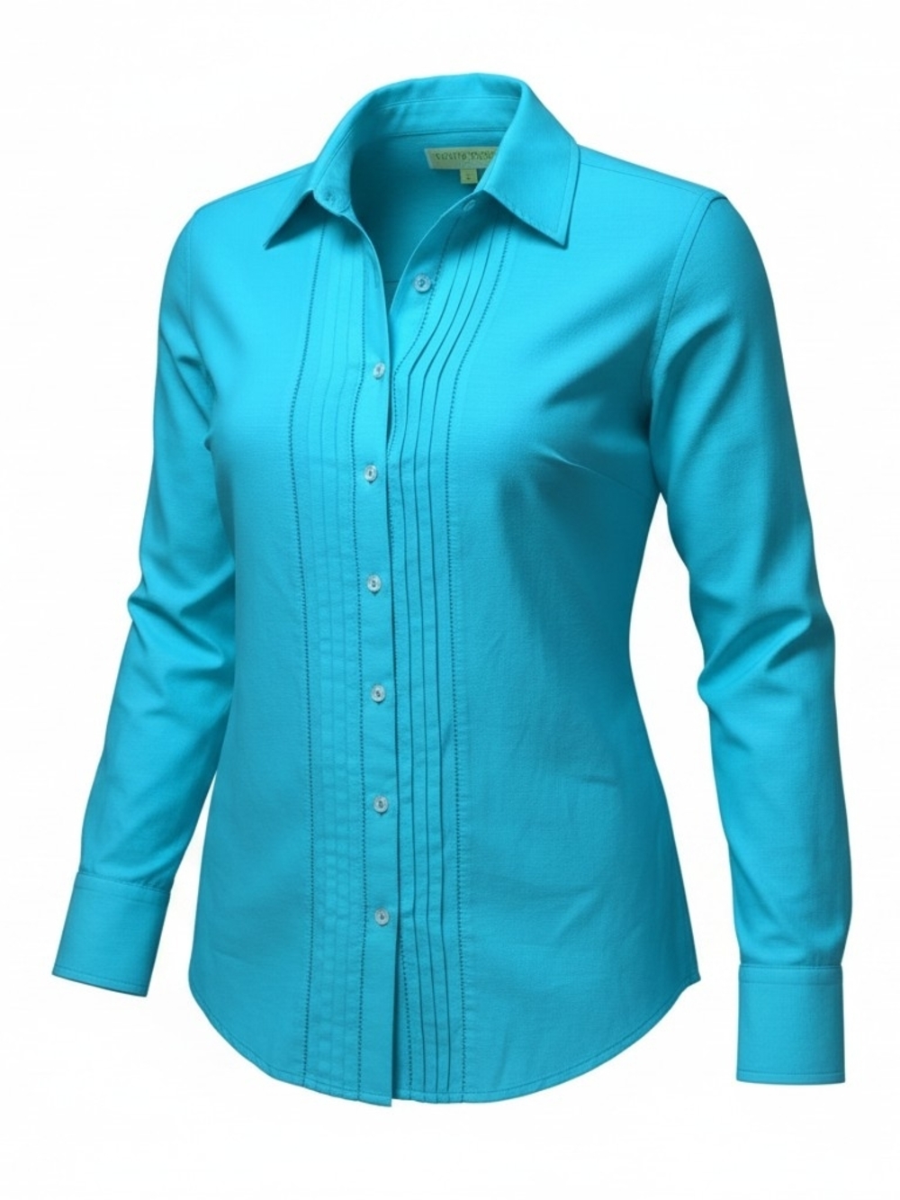 SIGRID OLSEN‎ | Signature Silk Cotton Blend Long Sleeve Button Down Blouse | L
